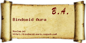 Bindseid Aura névjegykártya